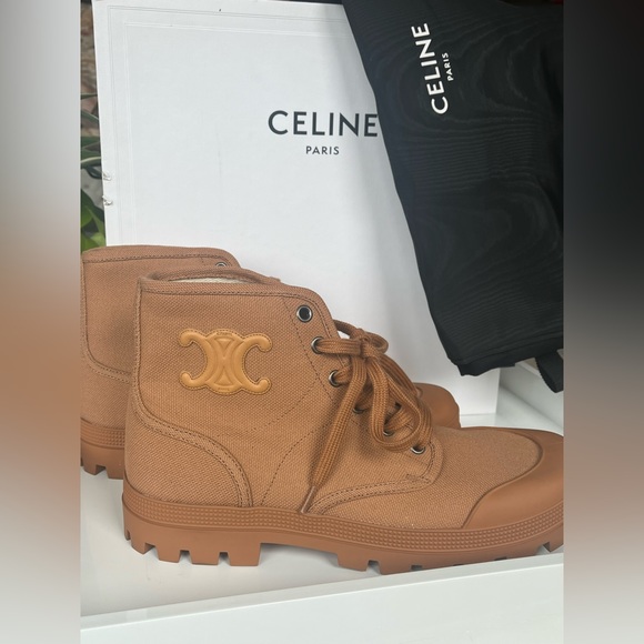 BNIB 🌟CELINE combat boots - Picture 7 of 9